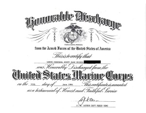 hughes honorable discharge